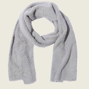 New Unisex Barefoot Dreams Comfy CozyChic Ultimate Scarf Stylish in Pewter Gray